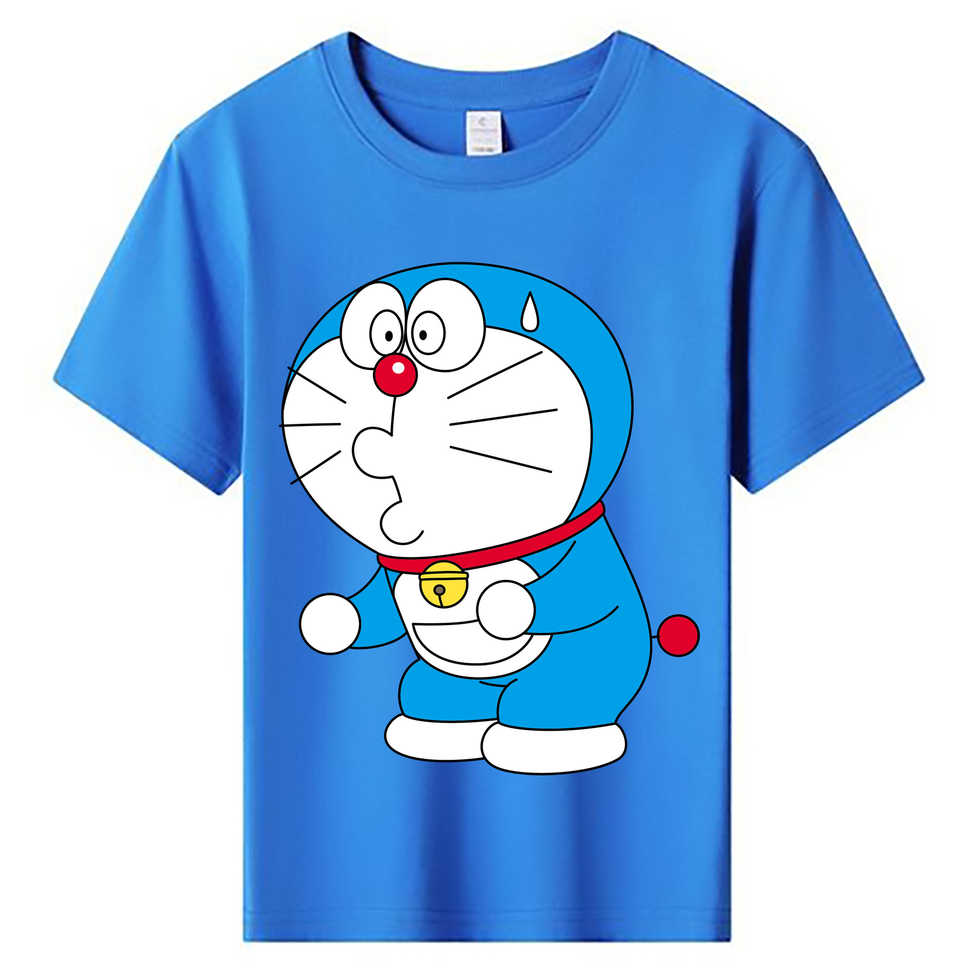 （画像用） ドラえもん Doraemon 綿100％キッズTシャツ（フロントプリント）